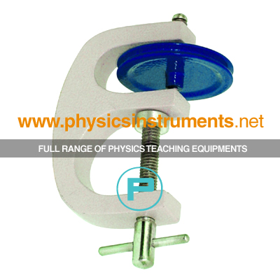 Pulley Clamp Mounted Aluminium, Single