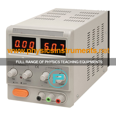 Power Supply (D.C) Regulated (Digital) 0-30V: Capacity: 5A