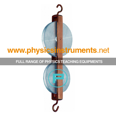 Pulley Double in Line Metal
