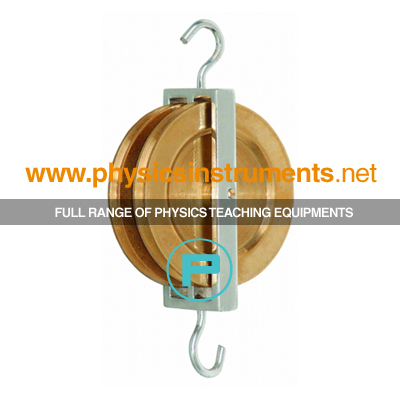 Pulley Double Parallel Brass