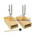 Tuning Fork Pair on box (Beats Apparatus)